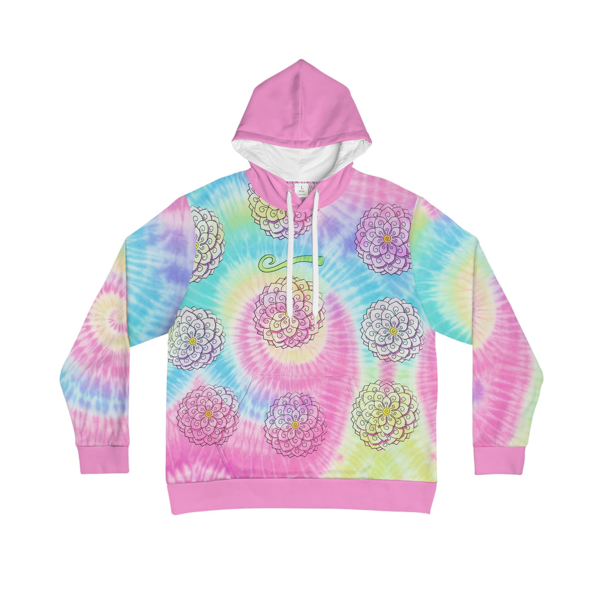 Nico R Devil Fruit Tie Dye Pullover Hoodie