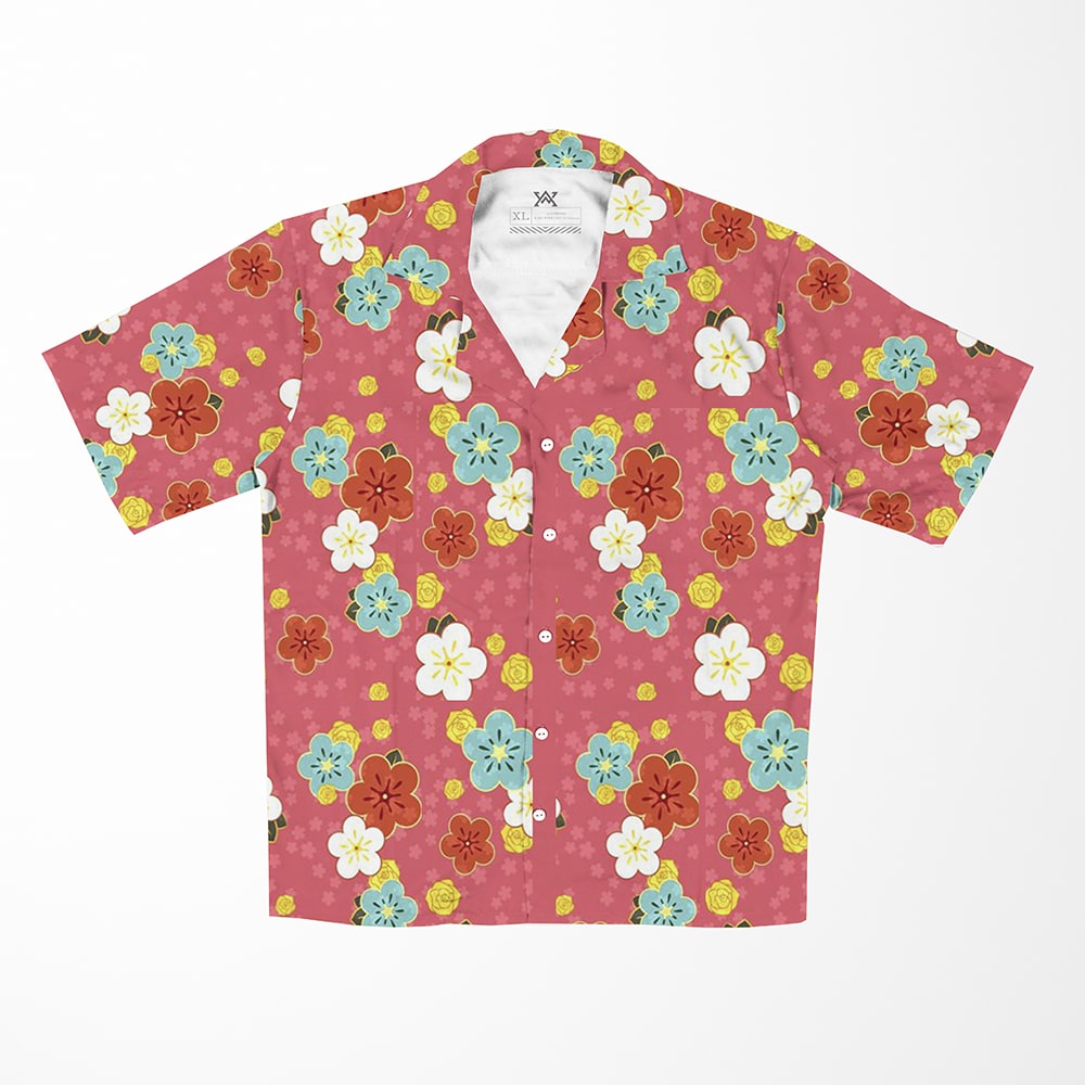 Taisho Floral Hawaiian Shirt