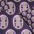 No Face Spirited Away Cross Pattern Comforter Bedding