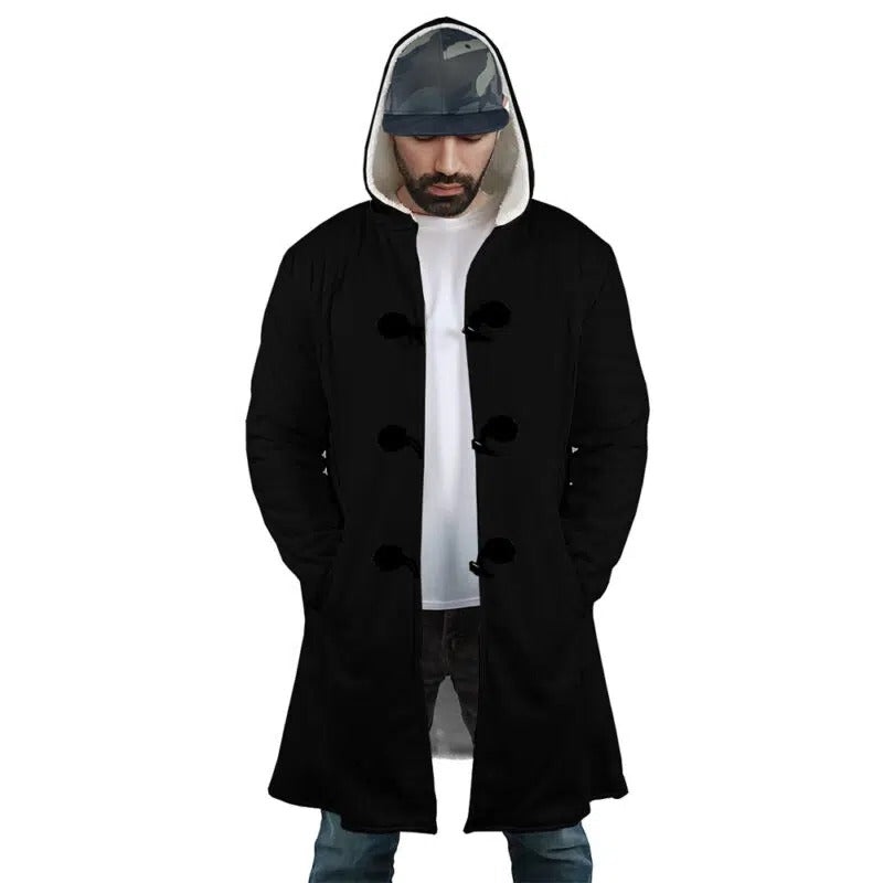 No Face Hooded Dream Cloak Coat