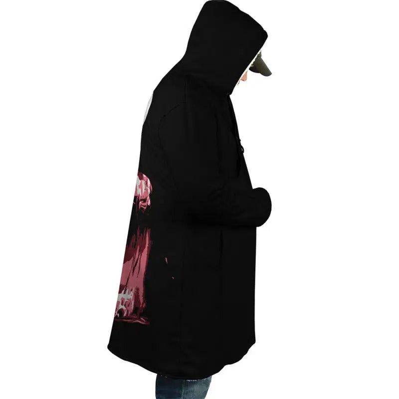 No Face Hooded Dream Cloak Coat