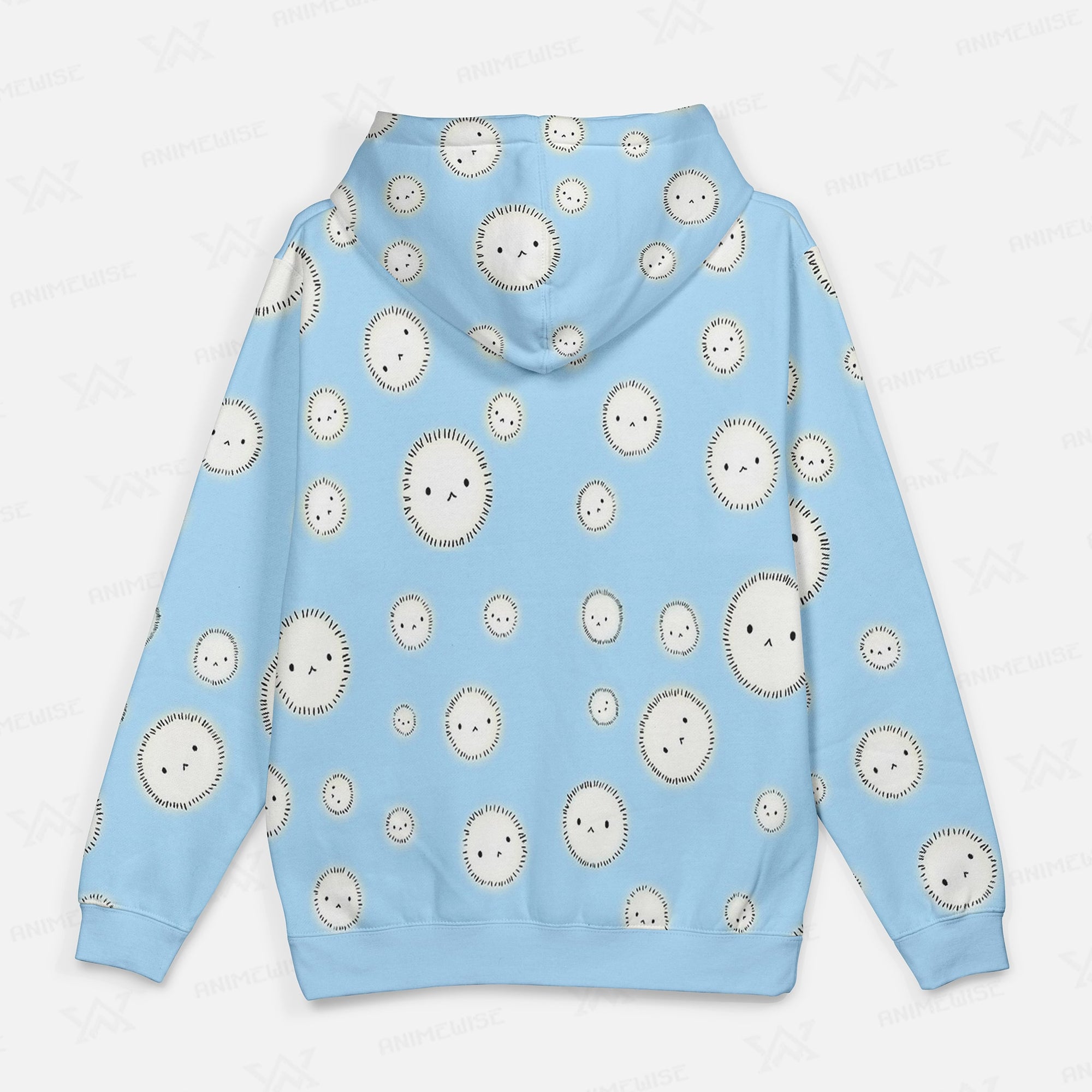 Noragami Yukine Spirit Puffballs Pullover Hoodie