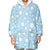 Yukine Puffball Spirits Oodie Blanket Hoodie