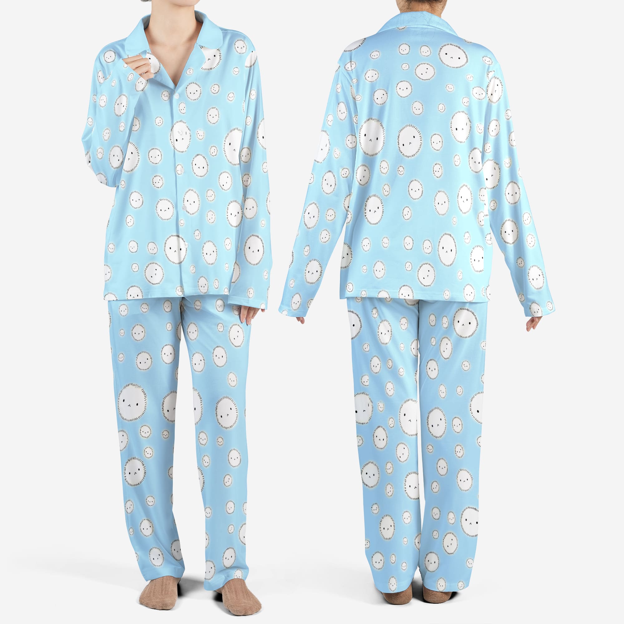 Yukine Puffball Pajamas Set