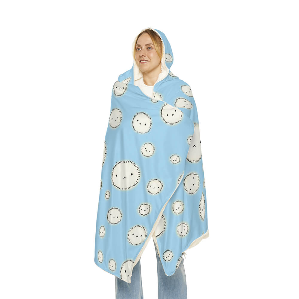 Yukine Spirit Puffball Snuggle Blanket