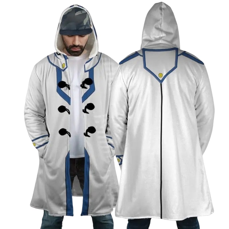 Obelisk Blue Hooded Dream Cloak Coat