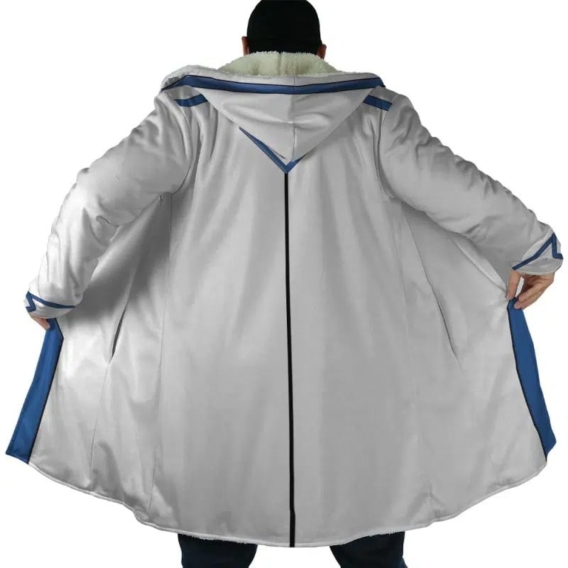 Obelisk Blue Hooded Dream Cloak Coat