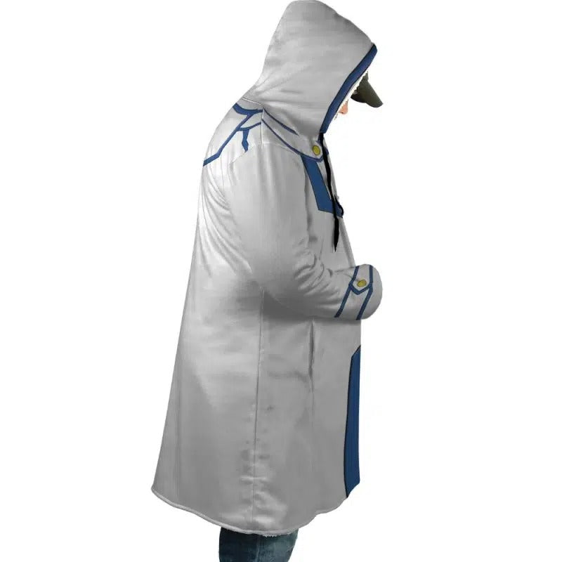 Obelisk Blue Hooded Dream Cloak Coat