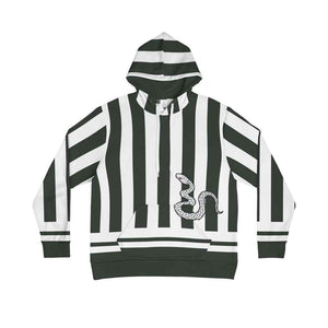 Snake Pillar Classic Stripe Pattern Hoodie