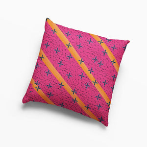 Oiran Blood Demon Art Pattern Throw Pillow