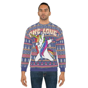 One Love Cute Diversity Christmas Sweater