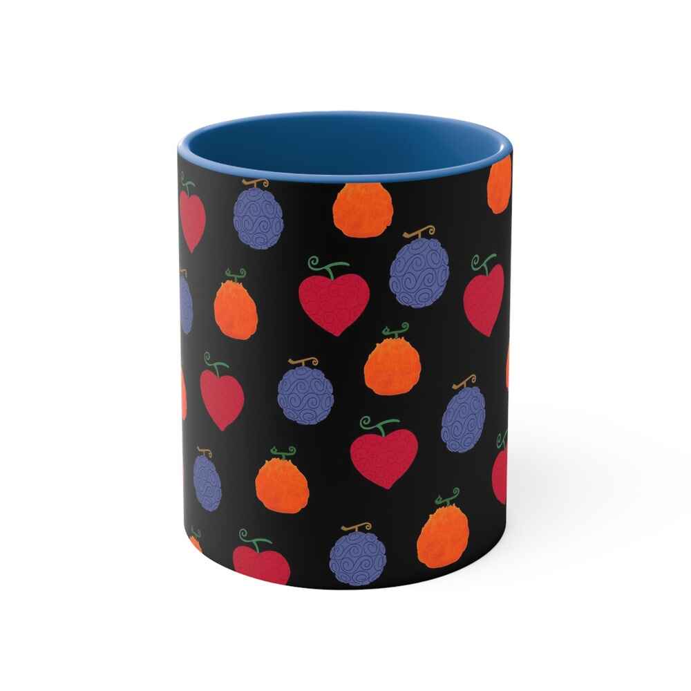 Devil Fruits All Over Accent Coffee Mug