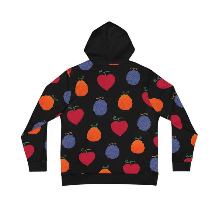 Devil Fruits All Over Brushed Pullover Hoodie