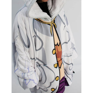 Luffy Gear 5 Blanket Hoodie