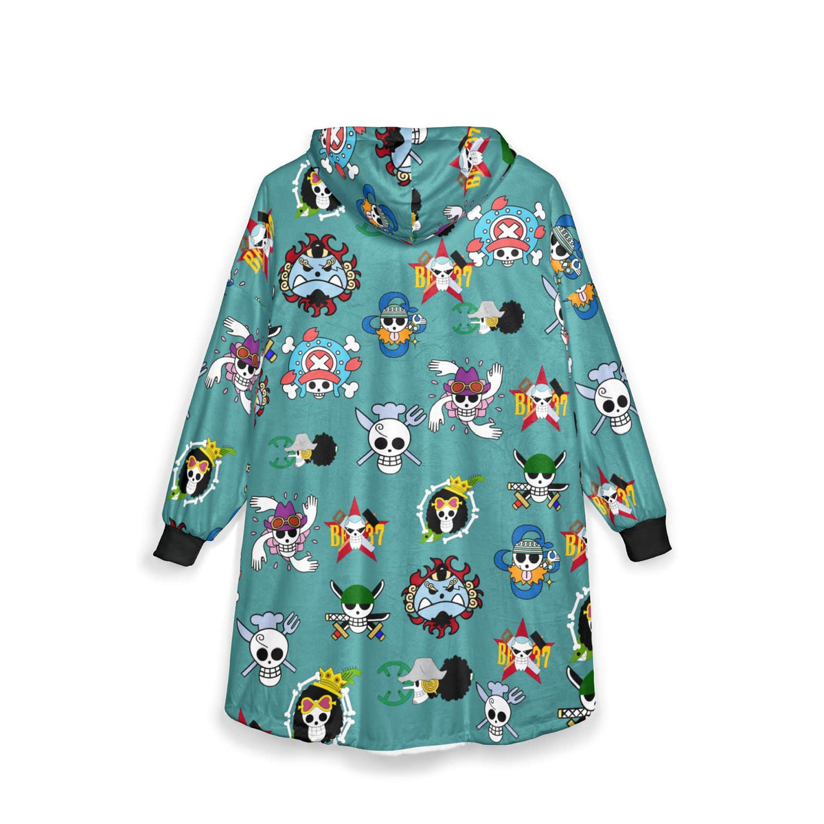 All Strawhat Jolly Roger Oversized Blanket Hoodie