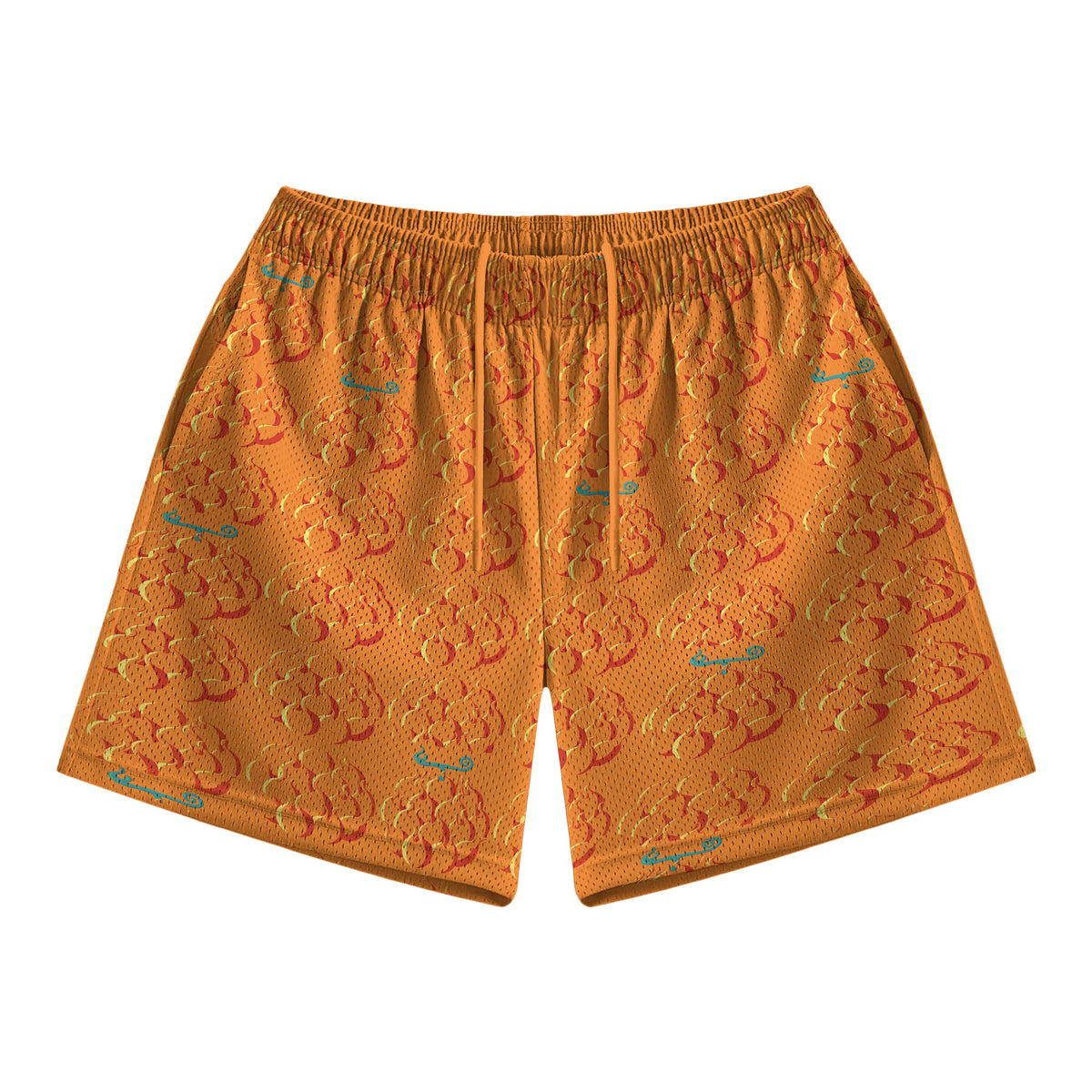 Mera Mera noMi Mesh Devil Fruit shorts