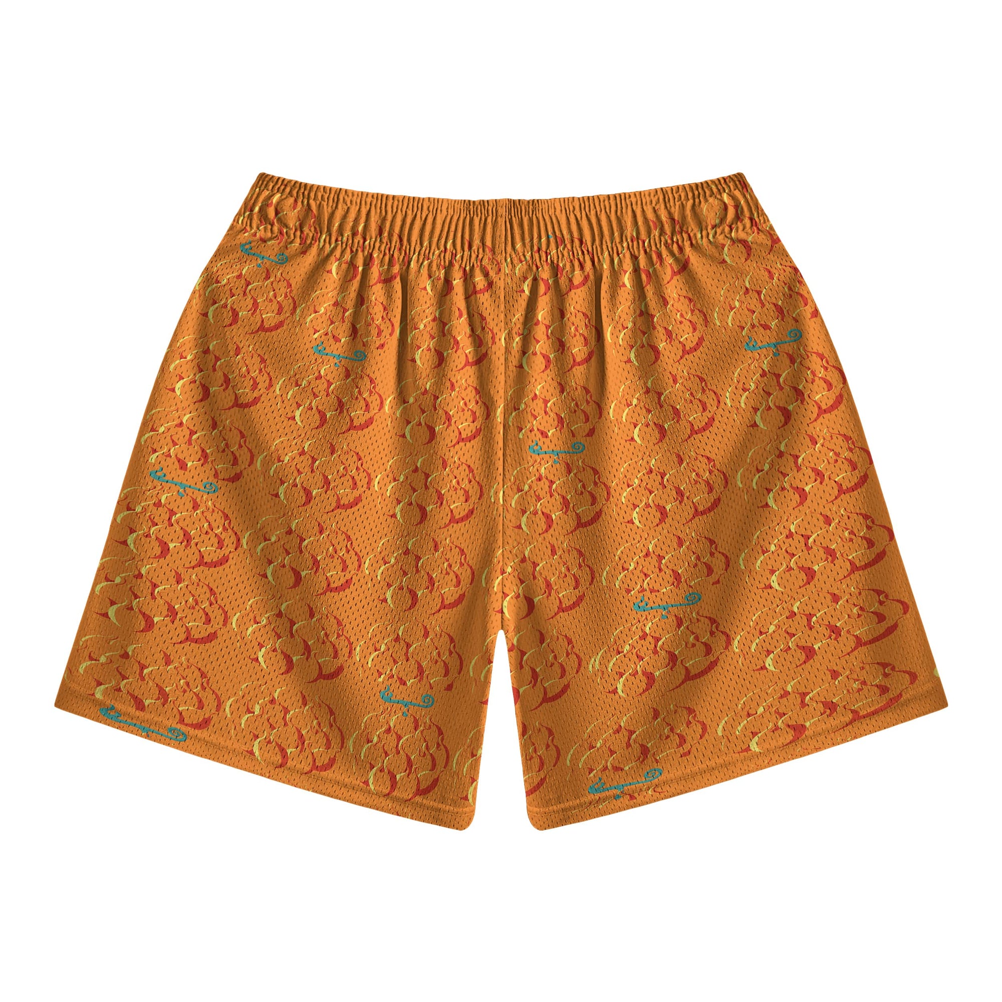 Mera Mera noMi Mesh Devil Fruit shorts