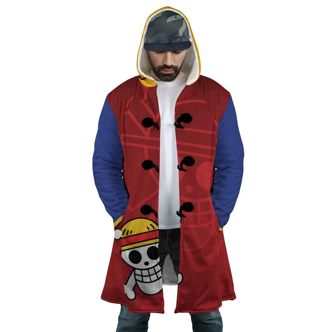 Straw Hat Classic Hooded Dream Cloak Coat