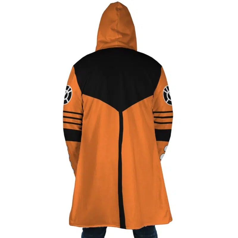 Orange Lantern Hooded Dream Cloak Coat