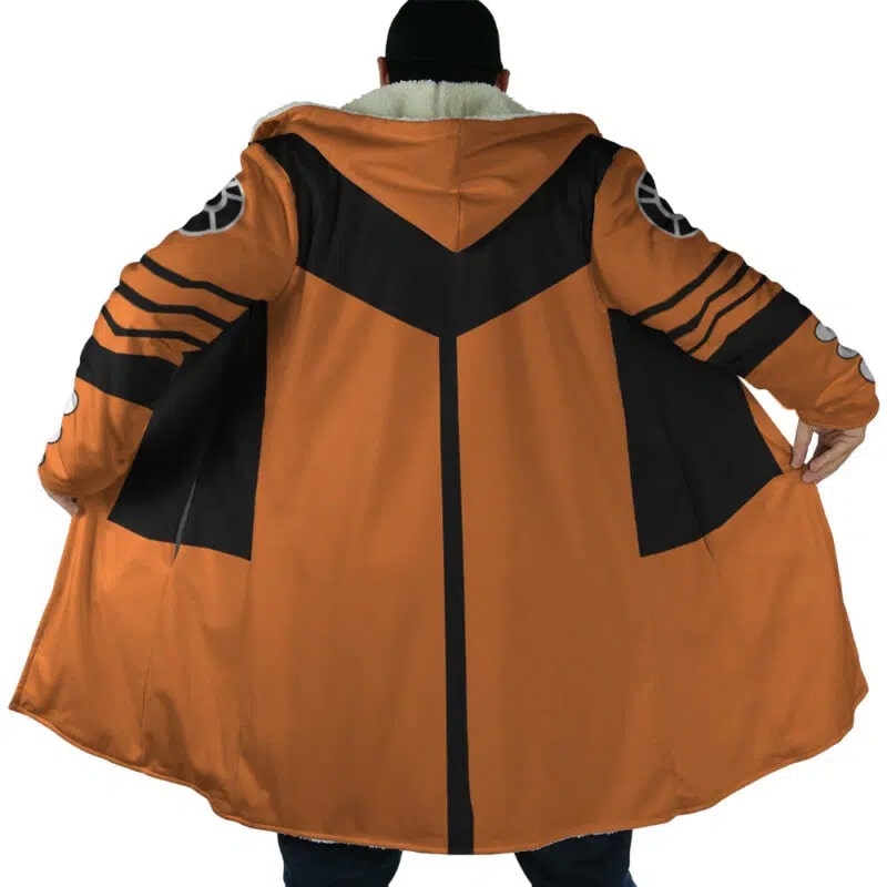 Orange Lantern Hooded Dream Cloak Coat