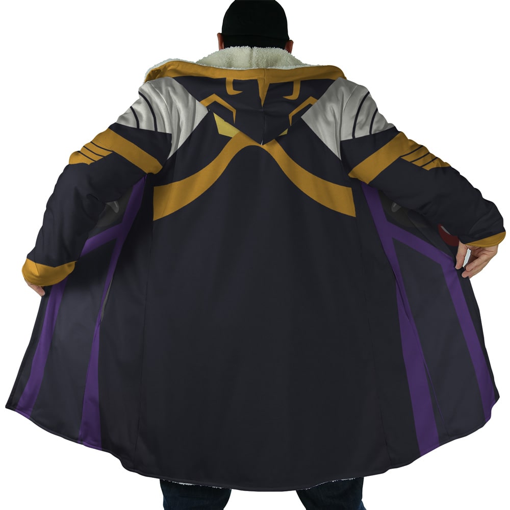 Ainz Hooded Cloak Fleece Coat