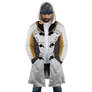 Overwatch Mercey Hooded Cloak Coat