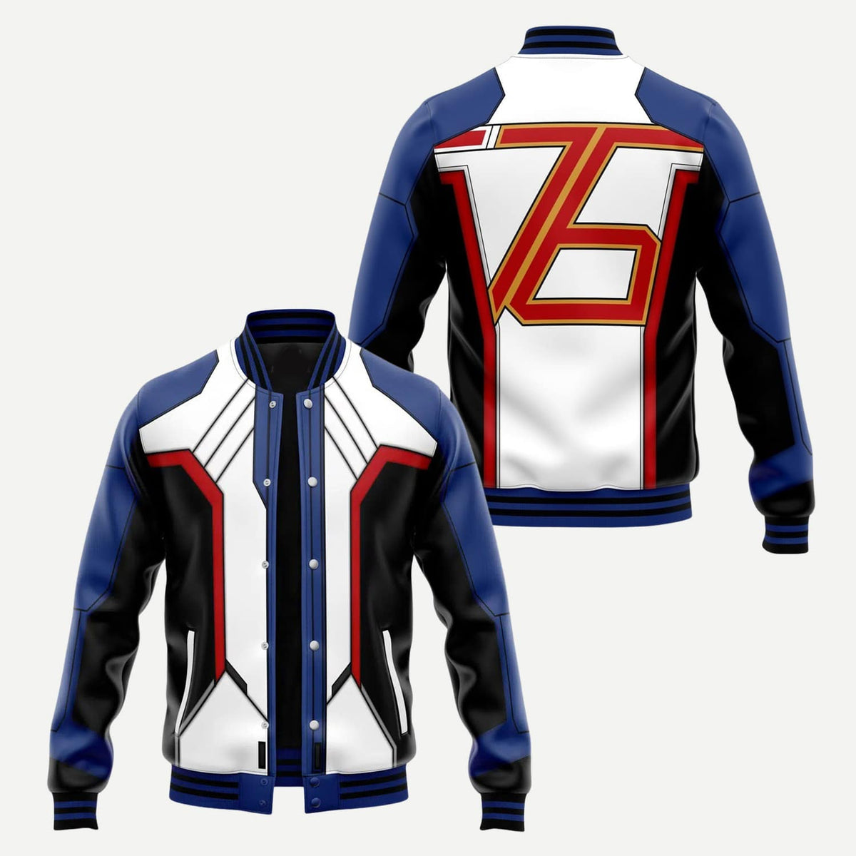 Overwatch Soldier-76 Classic Skin Varsity Jacket