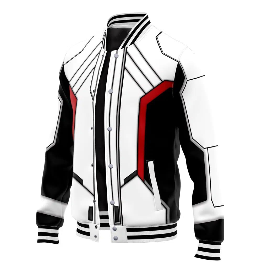 Overwatch Soldier-76 Smoke Skin Varsity Jacket