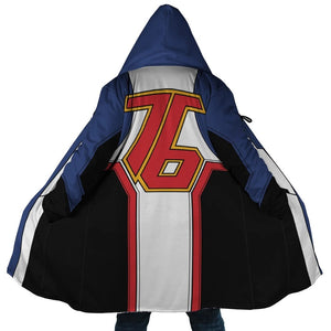 Overwatch Soldier 76 Hooded Cloak Coat