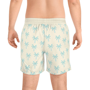 Palm Tree Pattern Swim Shorts