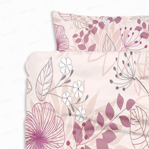 Pastal Floral Fusion Comforter Set Bedding