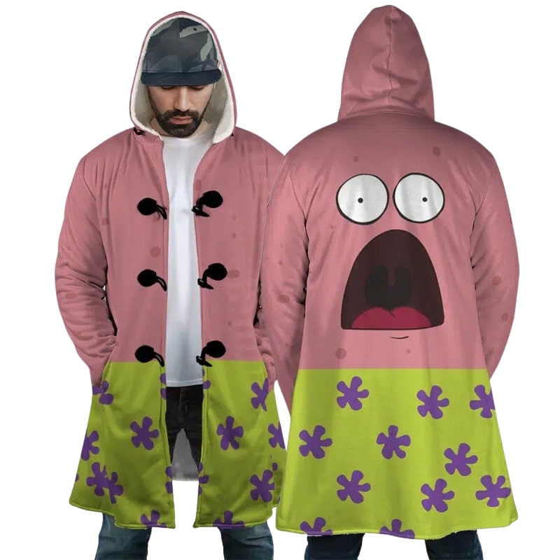 Patrick Star Hooded Dream Cloak Coat