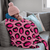 Pink Cheetah Skin Pattern Blanket