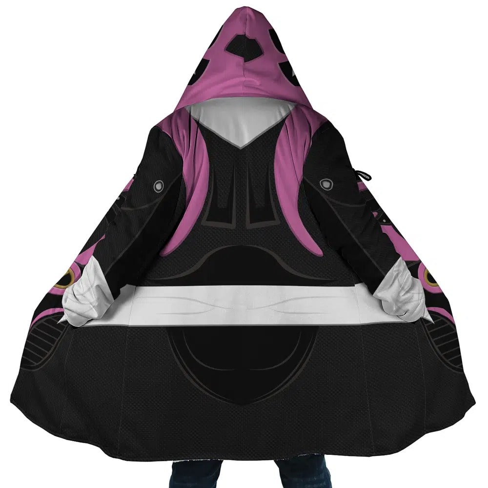 Pink Psycho Ranger Hooded Dream Cloak Coat