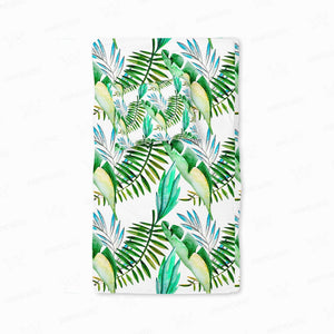 Plam Monstera Alternative Blend Duvet Cover Bedding