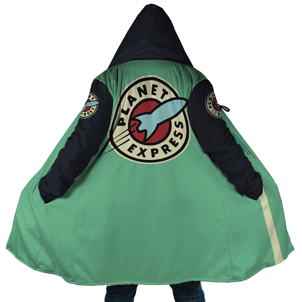 Planet Express Futurama Hooded Dream Cloak Coat