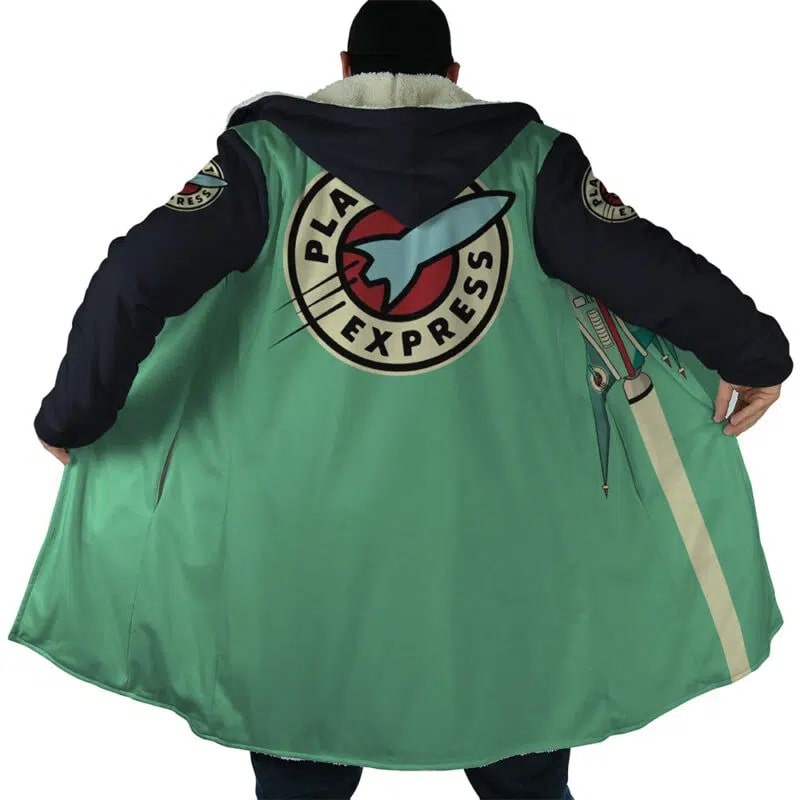 Planet Express Futurama Hooded Dream Cloak Coat