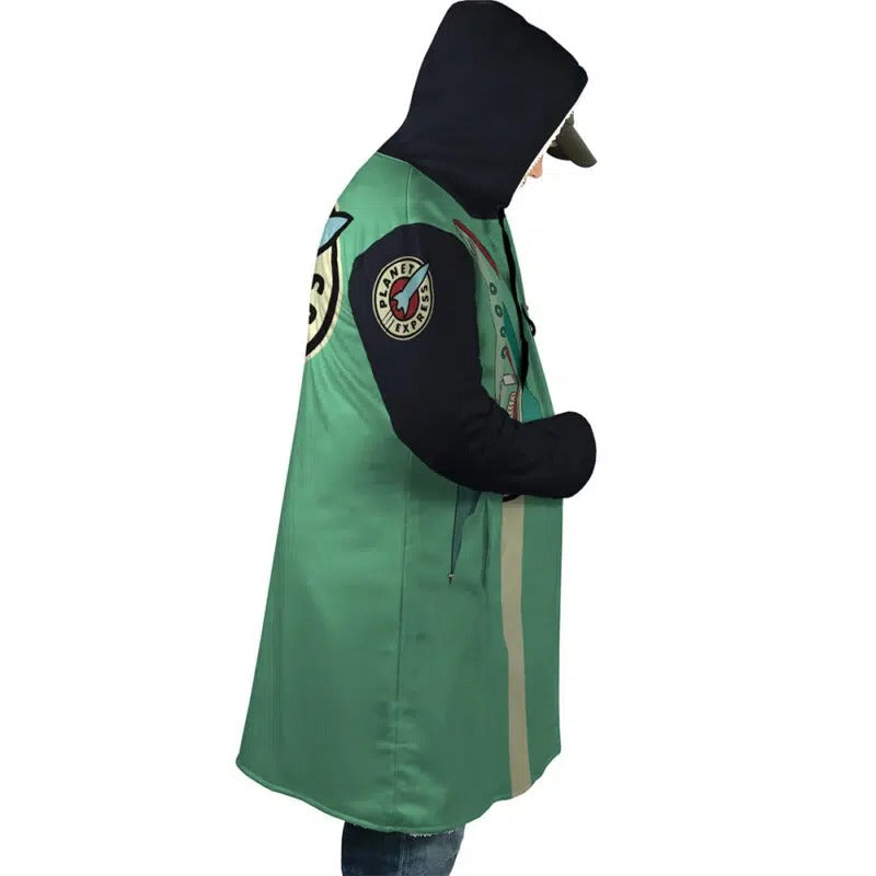 Planet Express Futurama Hooded Dream Cloak Coat