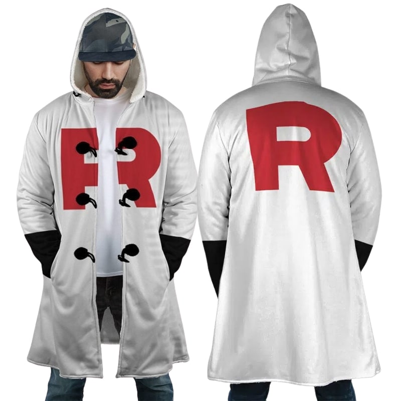 Team Rocket Hooded Dream Cloak Coat