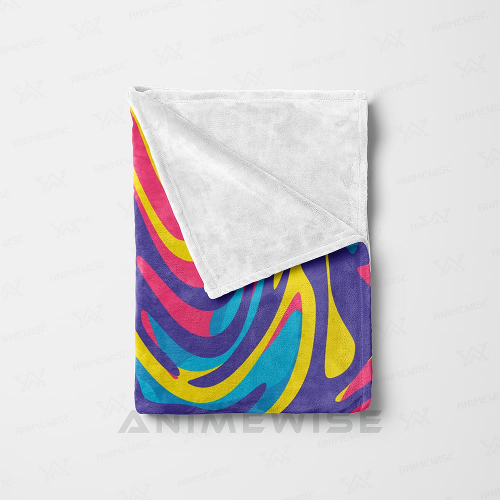 Psychedelic Abstract Art Blanket