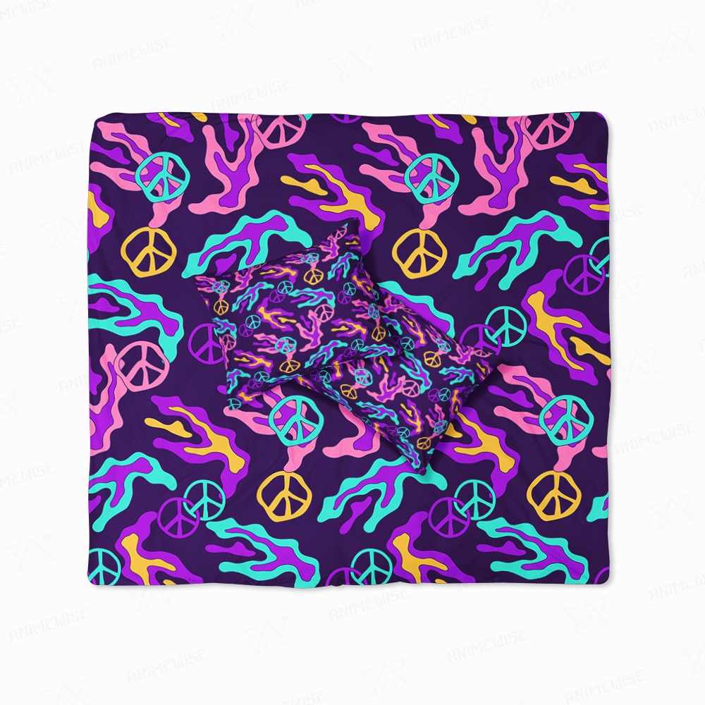 Psychedelic Abstract Art Duvet Cover Bedding