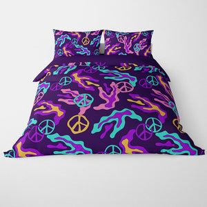 Psychedelic Abstract Art Duvet Cover Bedding