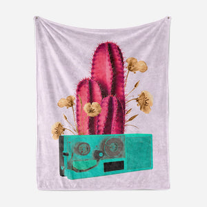 Radio Cactus Hip Blanket
