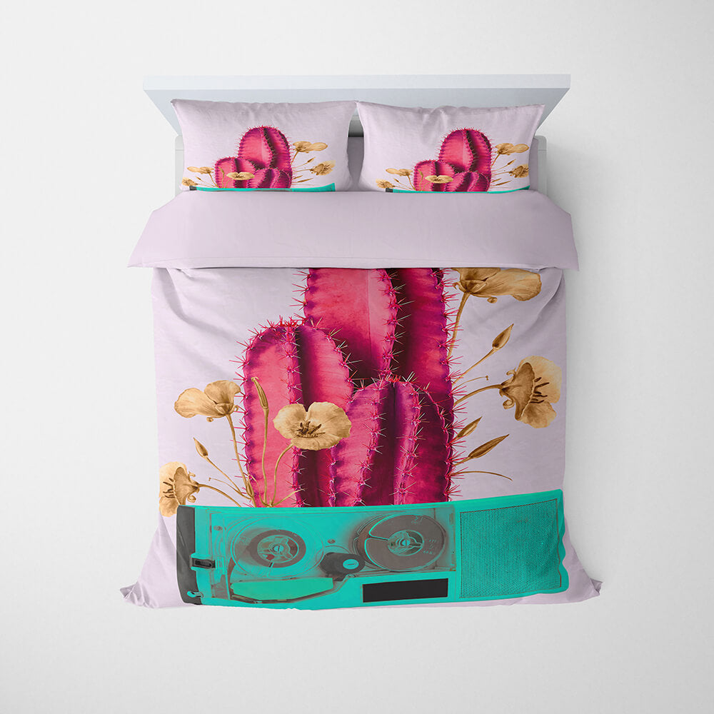 Radio Cactus Hip Comforter Bedding