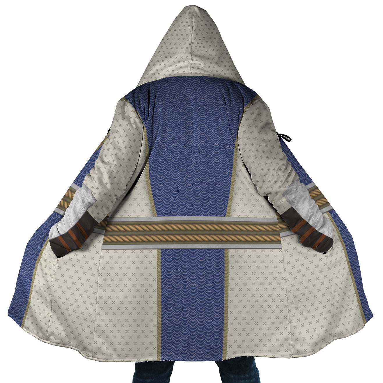 Raiden Hooded Cloak Coat