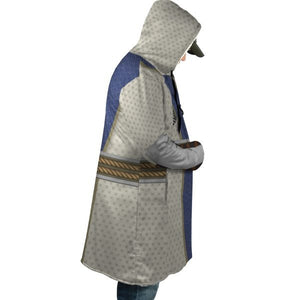 Raiden Hooded Cloak Coat