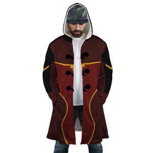 Avatar Red Lotus Hooded Cloak Coat