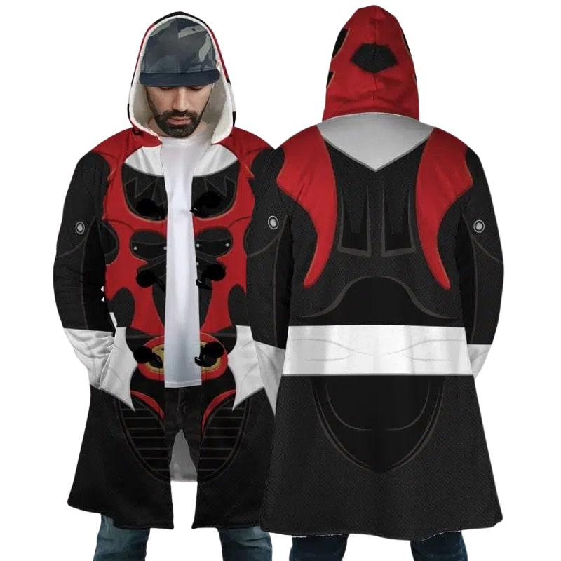 Red Psycho Ranger Hooded Dream Cloak Coat (Copy)