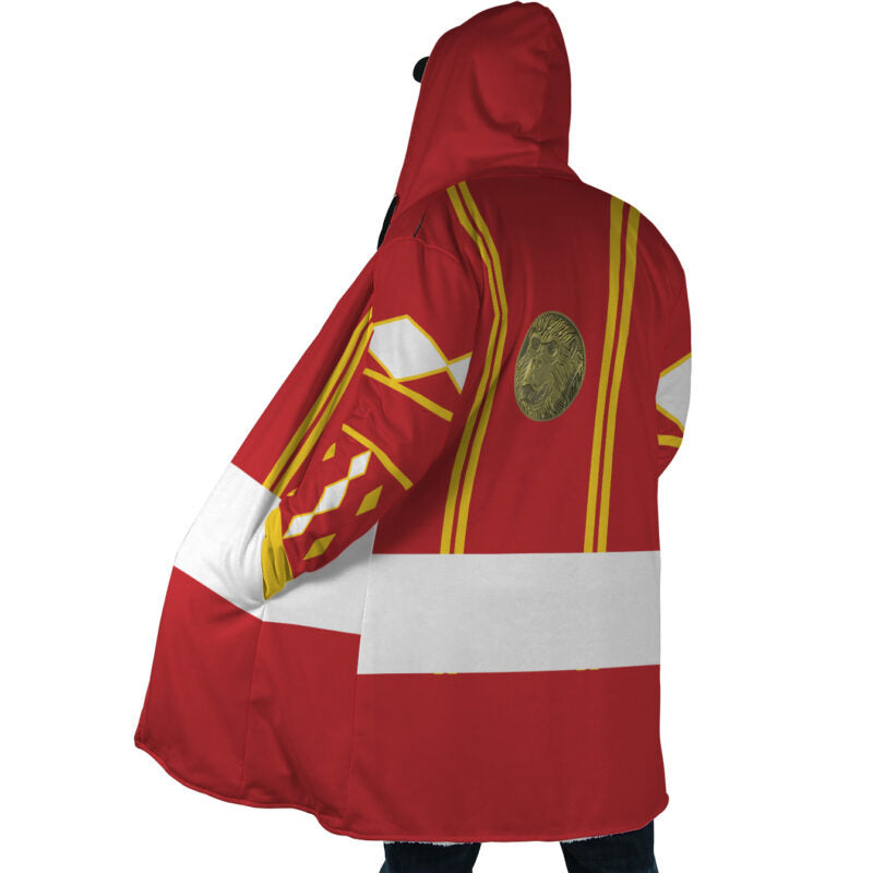 Red Ranger Dream Hooded Cloak Coat