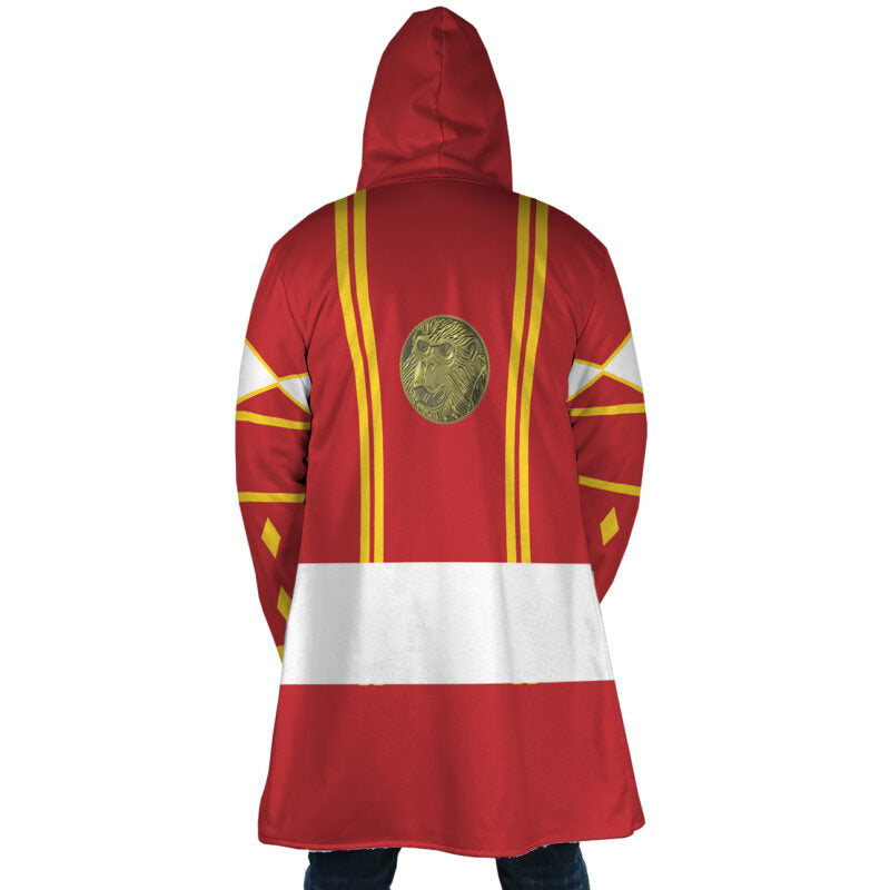 Red Ranger Dream Hooded Cloak Coat